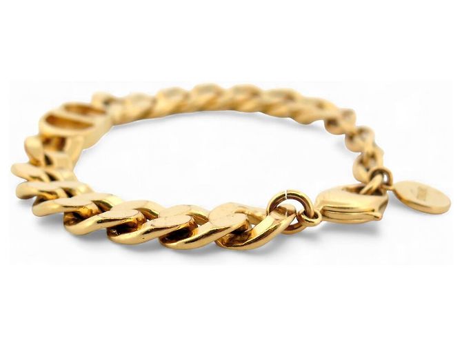 BRACCIALE CHRISTIAN DIOR GOURMETTE CD DANSEUSE ETOILE ORO + SACCHETTO - vista 3