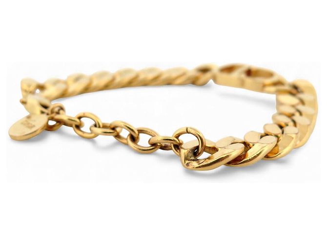 BRACCIALE CHRISTIAN DIOR GOURMETTE CD DANSEUSE ETOILE ORO + SACCHETTO - vista 4