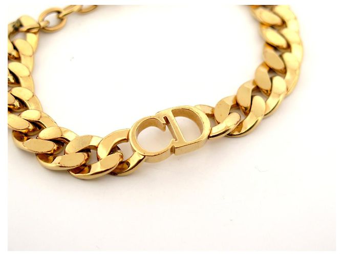 BRACCIALE CHRISTIAN DIOR GOURMETTE CD DANSEUSE ETOILE ORO + SACCHETTO - vista 5