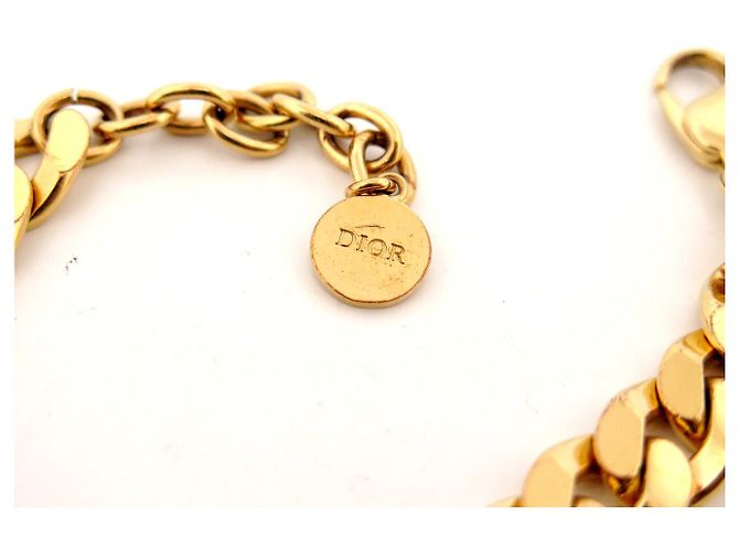 BRACCIALE CHRISTIAN DIOR GOURMETTE CD DANSEUSE ETOILE ORO + SACCHETTO - vista 6