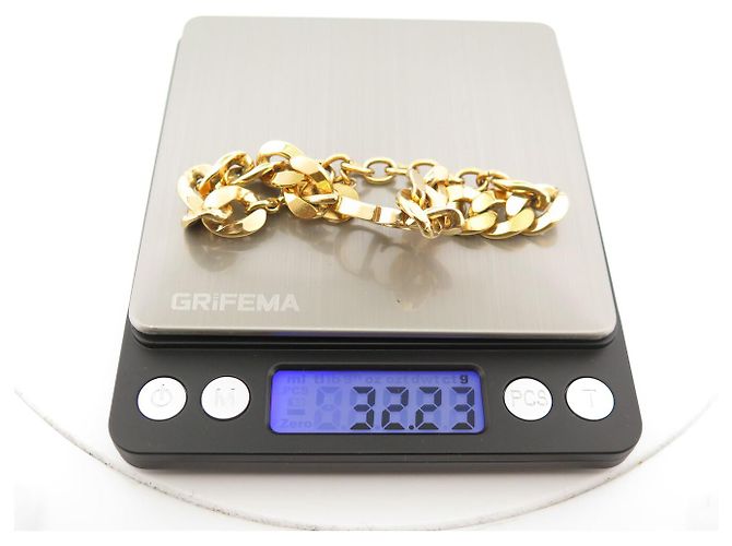 BRACCIALE CHRISTIAN DIOR GOURMETTE CD DANSEUSE ETOILE ORO + SACCHETTO - vista 9