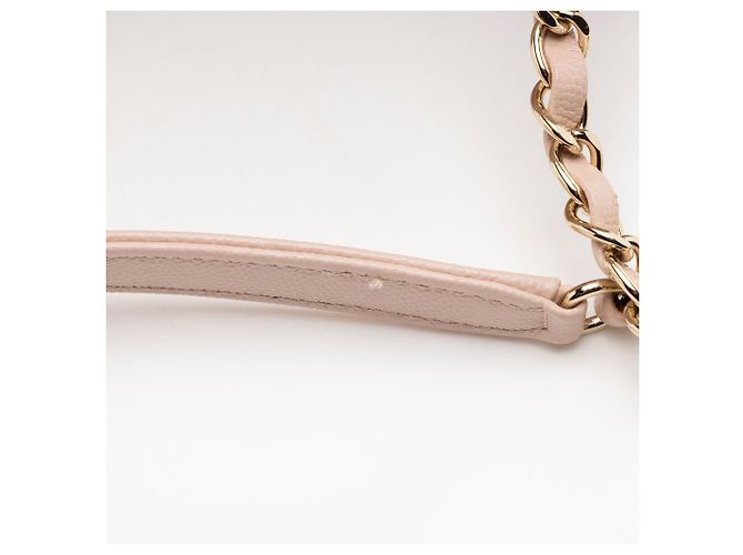 Gabrielle Borsa piccola Coco in pelle di caviar di Chanel Rosa - vista 10