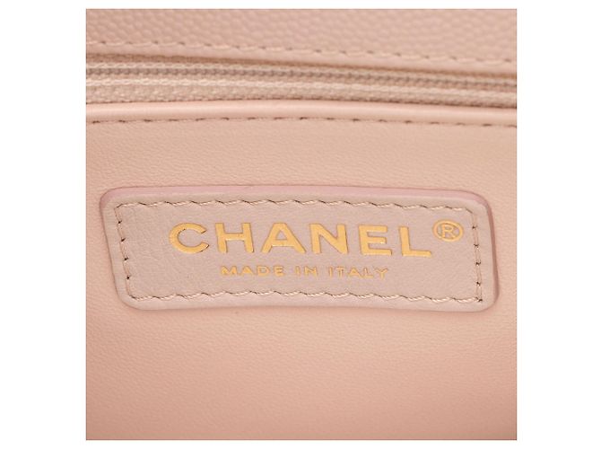 Gabrielle Borsa piccola Coco in pelle di caviar di Chanel Rosa - vista 8