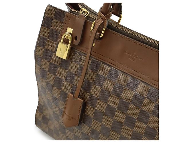 Borsa 2 in 2 Damier Greenwich Louis Vuitton Marrone - vista 5