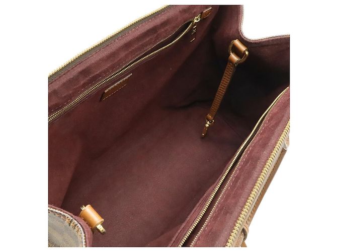 Borsa 2 in 2 Damier Greenwich Louis Vuitton Marrone - vista 6