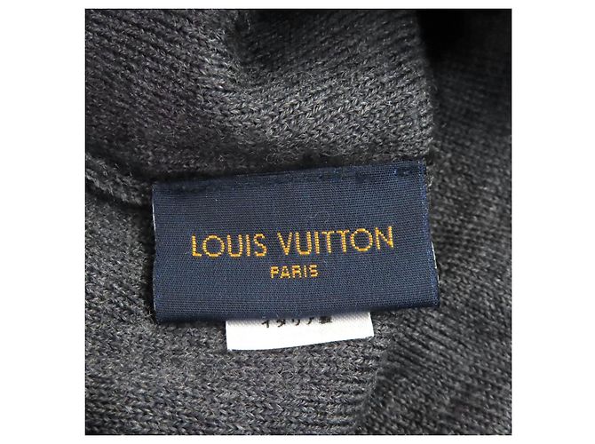 Beanie in lana Monogram Louis Vuitton Nero - vista 7