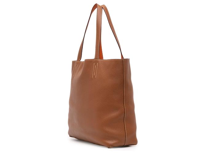 Hermès Clemence Double Sens 36 Marrone - vista 2