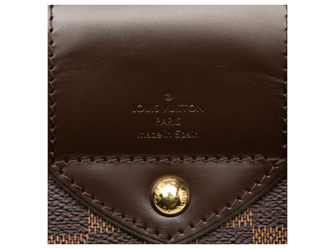 Louis Vuitton Damier Ébène Sistina GM Marrone - vista 5