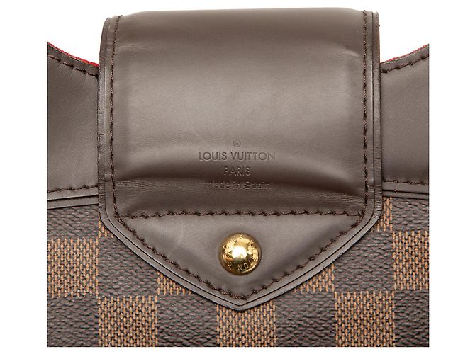 Louis Vuitton Damier Ébène Sistina GM Marrom - vista 6