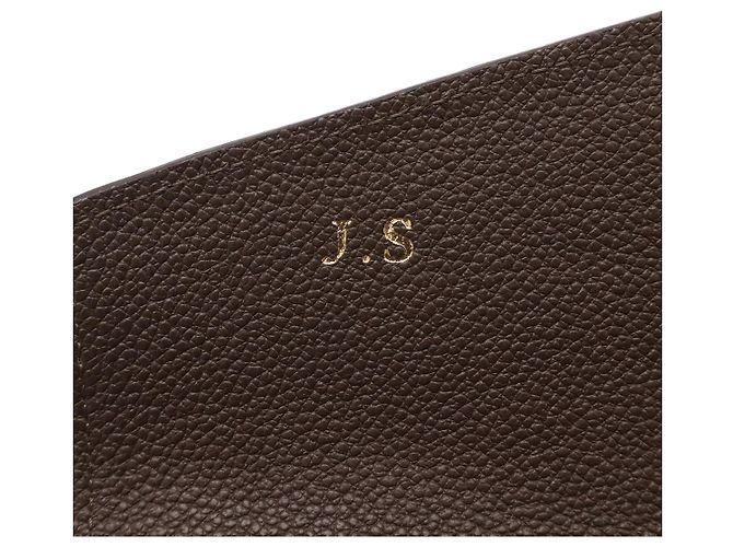 Portafoglio Lungo Monogram Empreinte Louis Vuitton Marrone - vista 6
