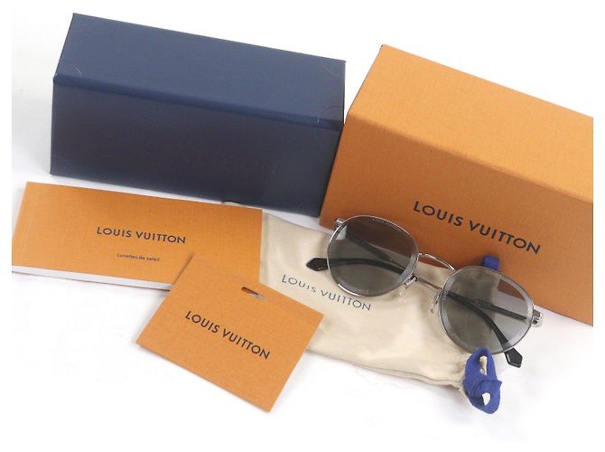 Occhiali da sole Supervision Louis Vuitton Argento Metallico - vista 2