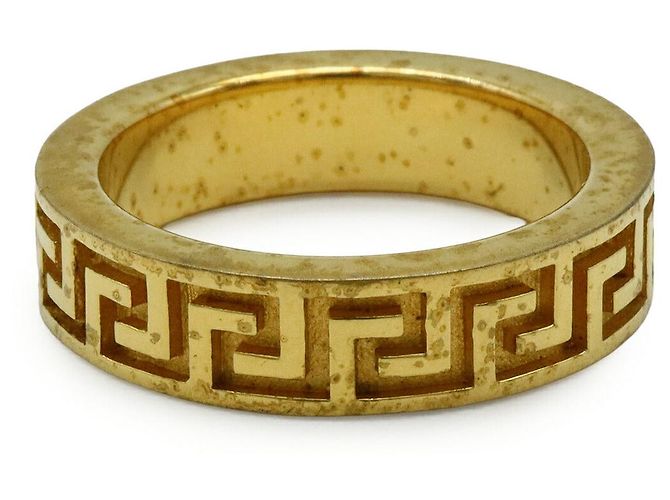 Versace Greca Gold Ring - view 3