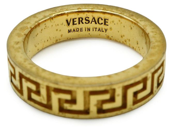 Versace Greca Gold Ring - view 4