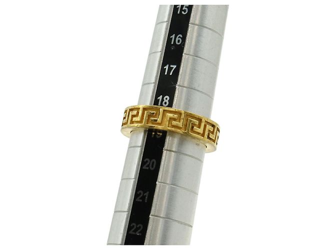Versace Greca Gold Ring - view 5