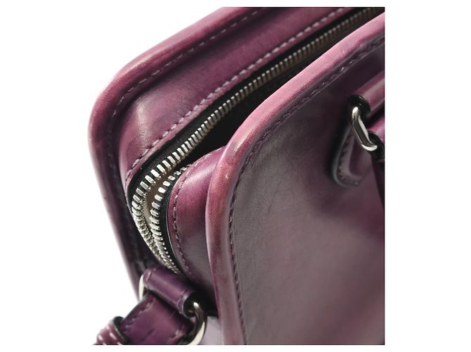 Bolsa de mão Berluti em couro Un Jour Gulliver Calligraphy - vista 6