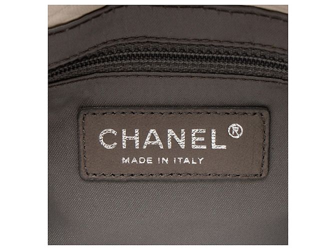 Gabrielle Borsa a Spalla Envelope in Pelle di Agnello Chanel Bianco - vista 8