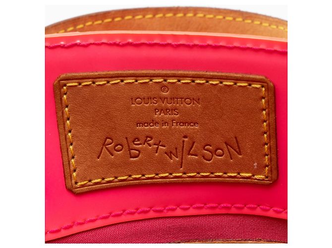 Louis Vuitton Limited Edition Monogram Vernis Fluo Reade PM Tote Orange - Ansicht 8