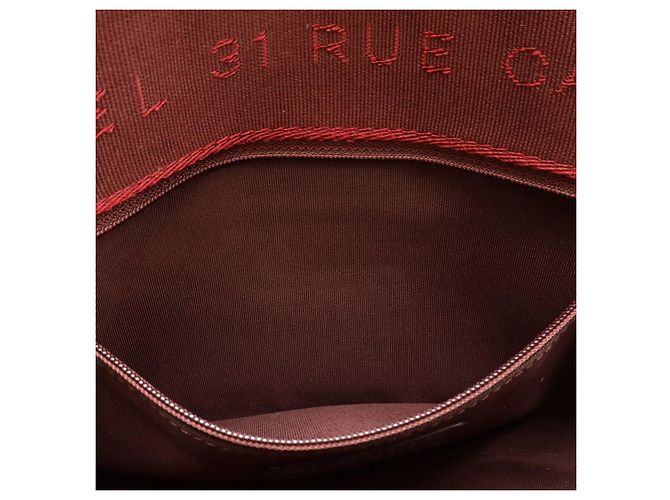 Borsa a Spalla Matelassé Chanel Grigio Kaki - vista 6