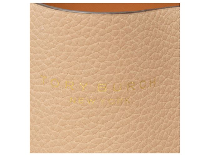 Tory Burch Leder Perry Tote mit drei Fächern Braun Beige - Ansicht 7