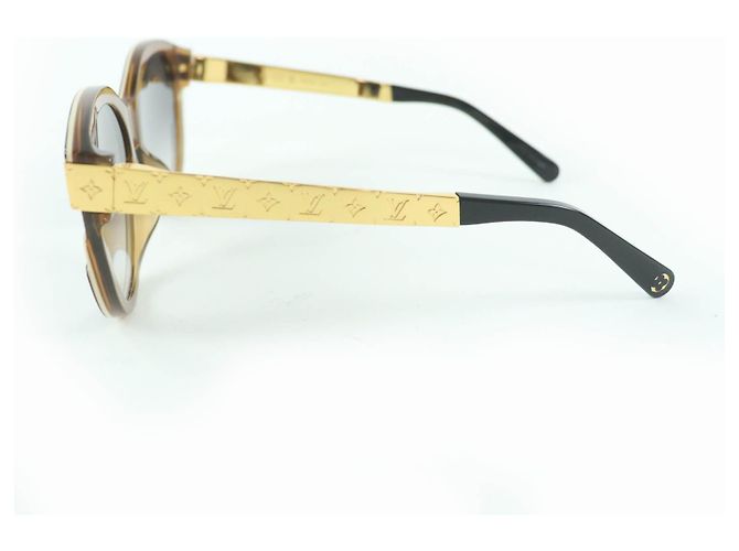 Louis Vuitton Petite Spencer Cat Eye Sonnenbrille Schwarz - Ansicht 4