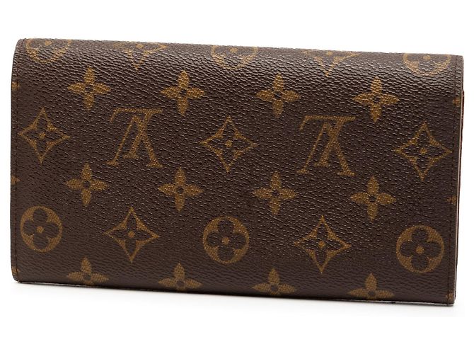 Portafoglio Lungo Sarah Monogramma Louis Vuitton Marrone - vista 2