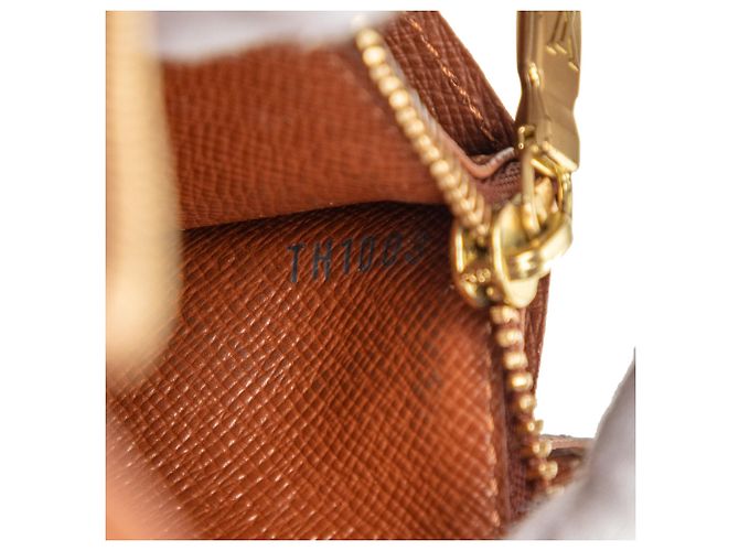 Portafoglio Lungo Sarah Monogramma Louis Vuitton Marrone - vista 6