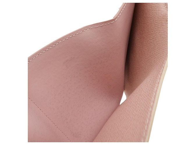 Portafoglio Victorine Damier Azur di Louis Vuitton Marrone Beige - vista 6