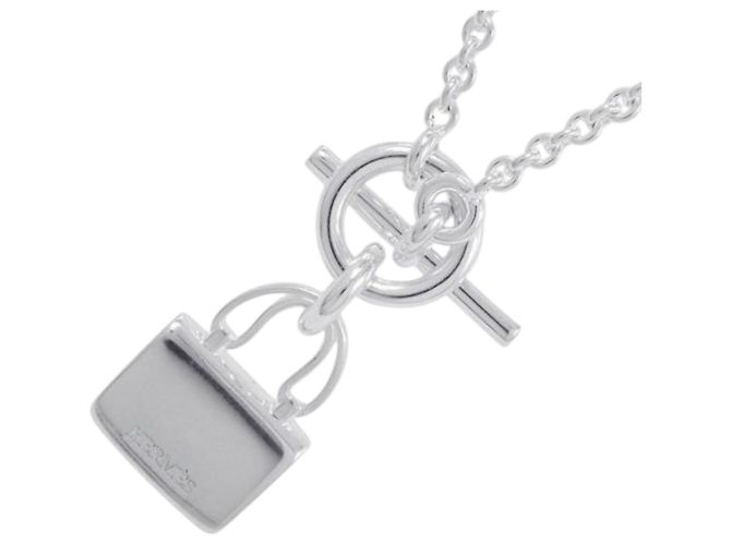 Bracciale Amulettes Constance in argento sterling Hermès Metallico - vista 2