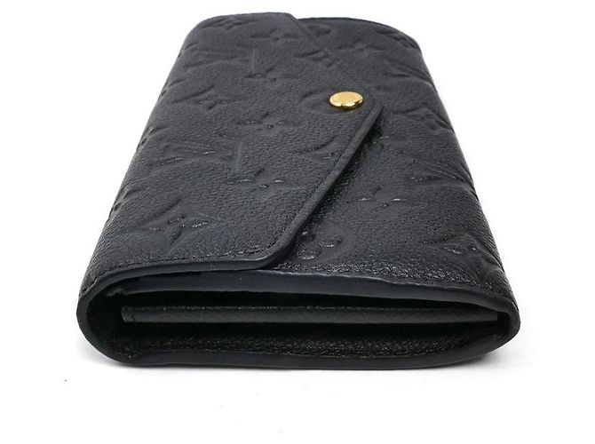 Portafoglio Lungo Monogramma Sarah di Louis Vuitton Nero - vista 3