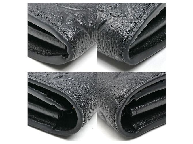 Portafoglio Lungo Monogramma Sarah di Louis Vuitton Nero - vista 5