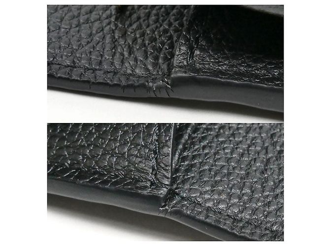 Portafoglio Lungo Monogramma Sarah di Louis Vuitton Nero - vista 6