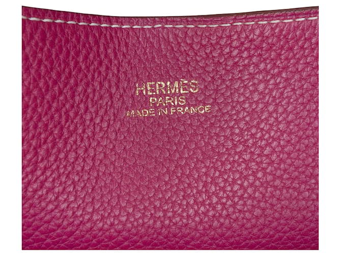 Hermès Clemence Double Sens 36 Marrone - vista 6