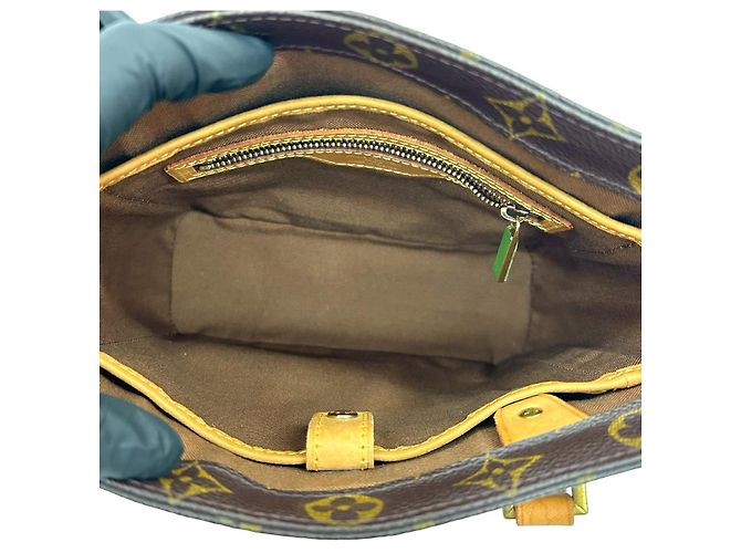 Louis Vuitton Vavin Monogram Lederhandtasche Braun - Ansicht 10