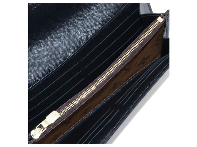 Portafoglio lungo Sarah Reverse Monogram Louis Vuitton Marrone - vista 4