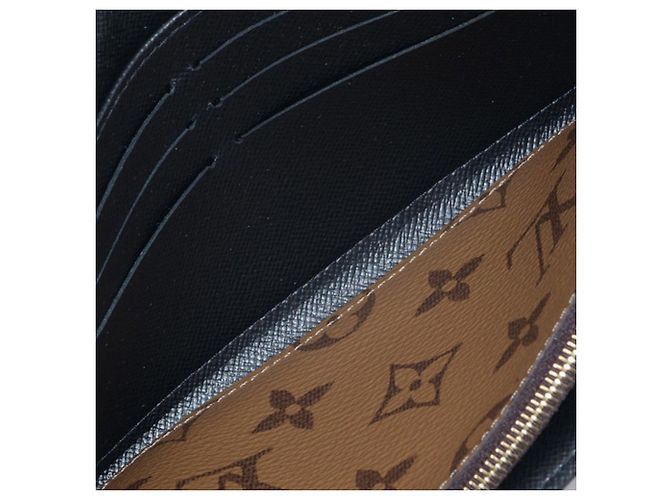 Portafoglio lungo Sarah Reverse Monogram Louis Vuitton Marrone - vista 7