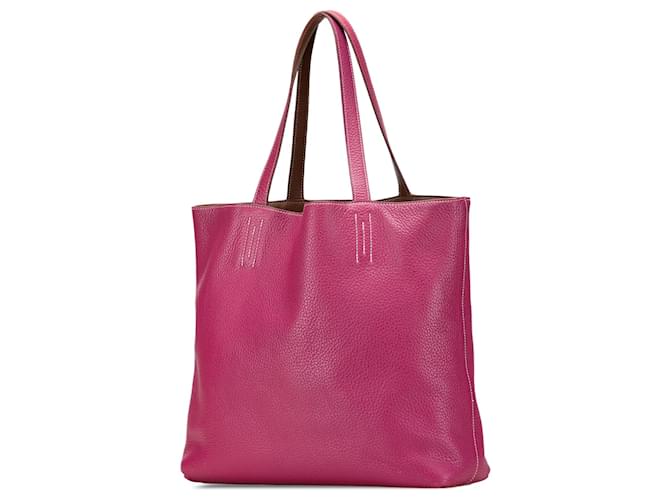 Hermès Clemence Double Sens 36 Rosa - vista 2