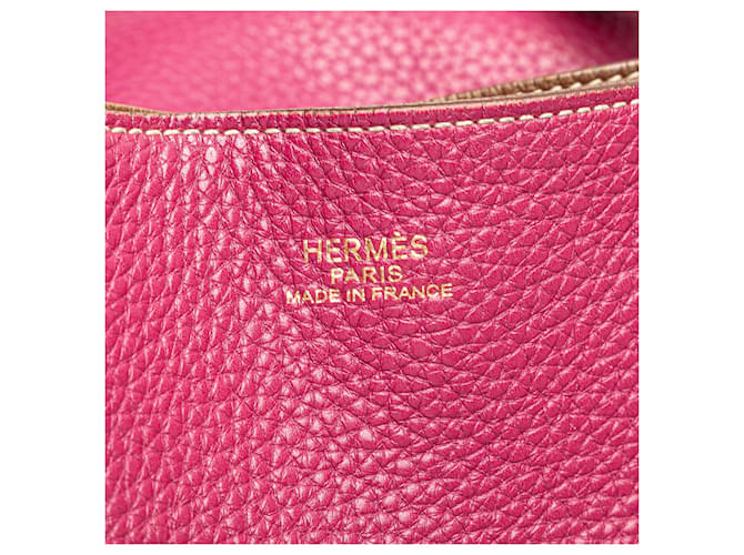 Hermès Clemence Double Sens 36 Rosa - vista 5