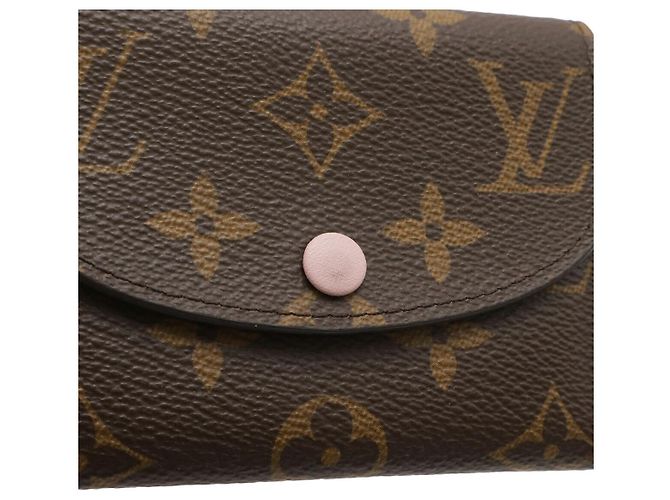 Portamonete Monogram Louis Vuitton Rosa - vista 4