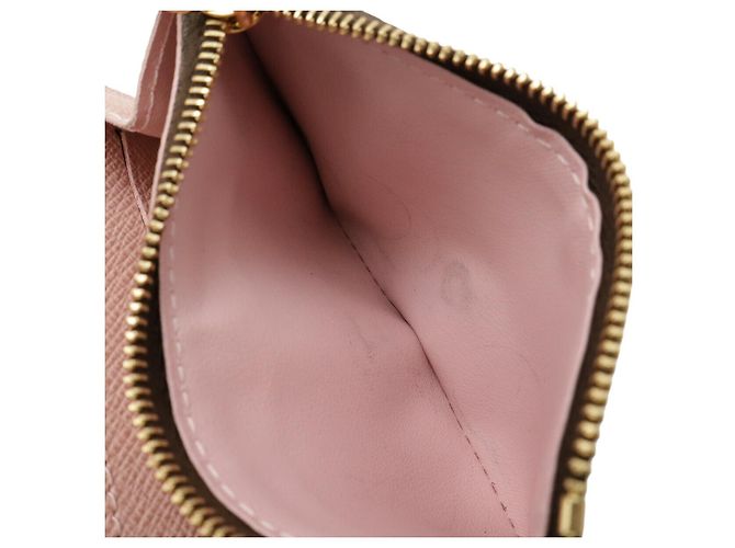 Portamonete Monogram Louis Vuitton Rosa - vista 7