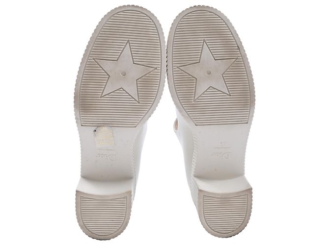 Dior Zapatos D-Doll en cuero blanco Crudo - vista 6