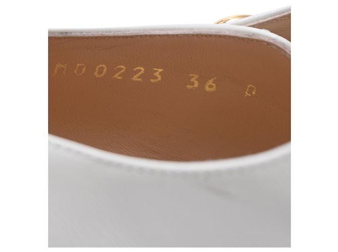 Dior Zapatos D-Doll en cuero blanco Crudo - vista 8