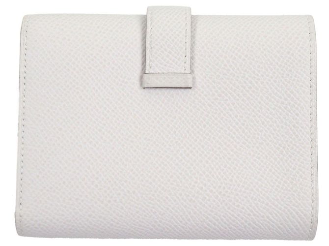 Hermès Béarn Epsom Leather Tri-fold Wallet Brown Beige - view 3