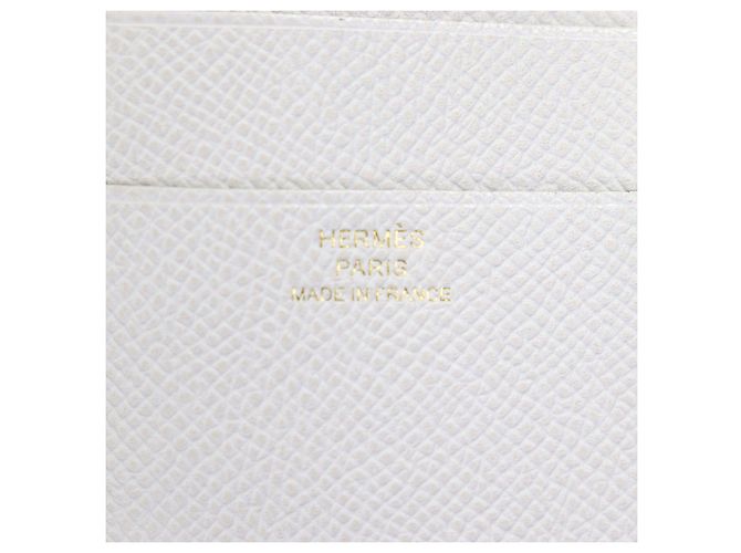 Hermès Béarn Epsom Leather Tri-fold Wallet Brown Beige - view 9