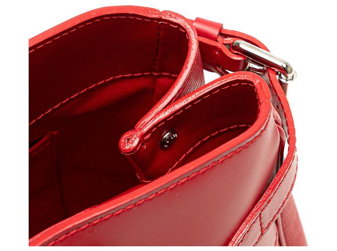 Louis Vuitton Epi Passy Pm Rosso - vista 10