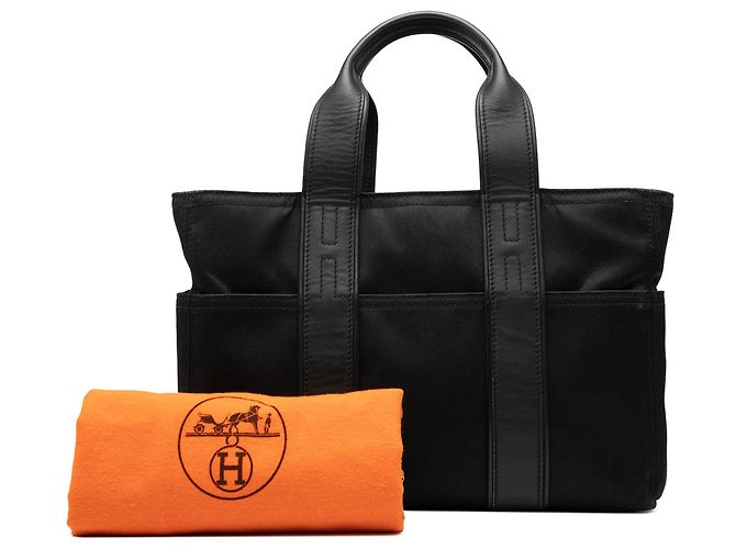 Hermès Toile Acapulco Pm Schwarz - Ansicht 8