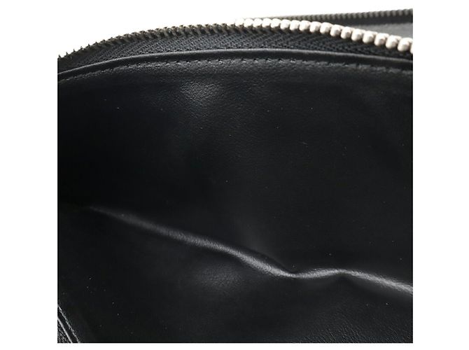 Portafoglio verticale Zippy Damier Graphite Louis Vuitton Nero - vista 7