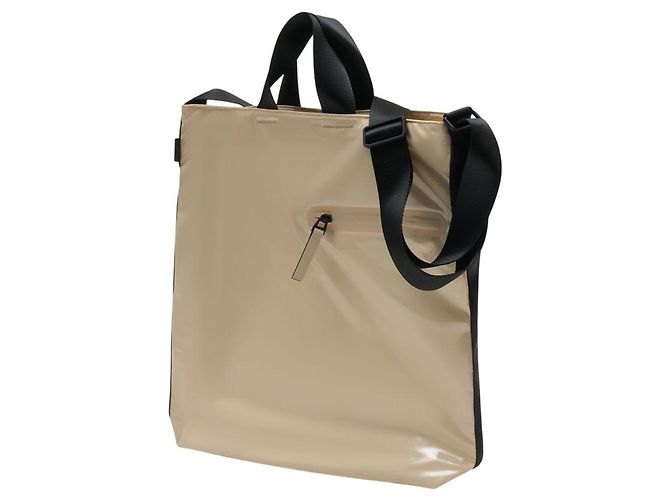 Borsa Shopper Dash W3 - RAINS - Sintetico - Avorio Bianco Crudo - vista 2