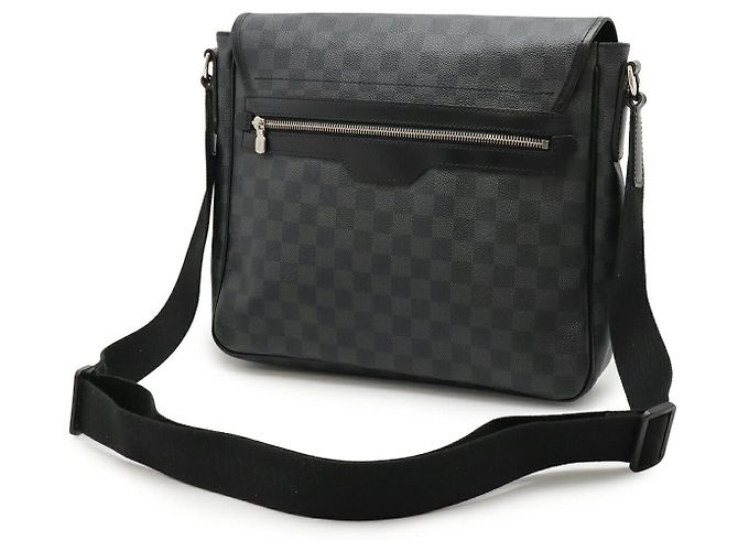 Louis Vuitton Damier Graphite Daniel MM Umhängetasche Schwarz - Ansicht 2
