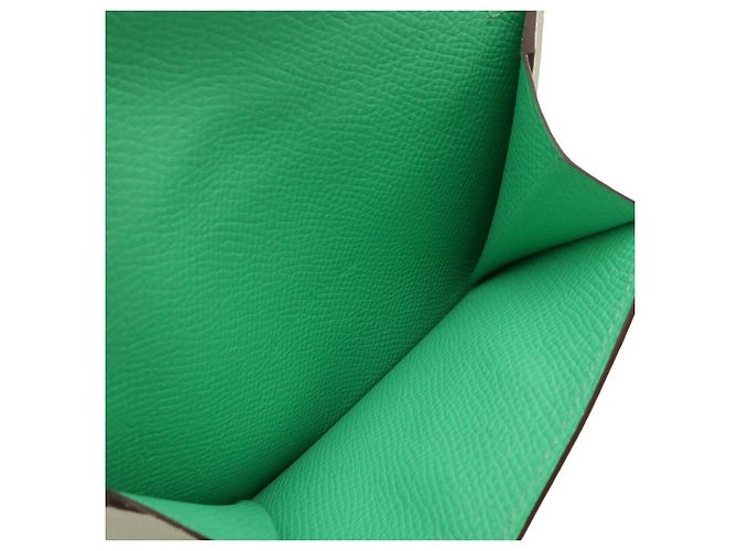 Monedero compacto Kelly de Hermès Verde - vista 6