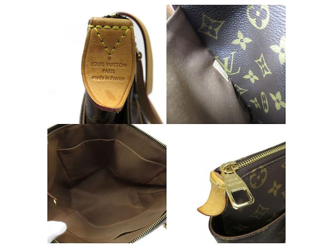 Borsa Tote Totally PM Monogram Louis Vuitton Marrone Monogramma - vista 5